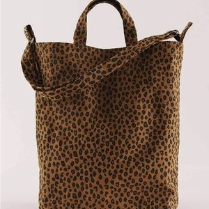 Baggu Leopard Print Duck Bag Tote